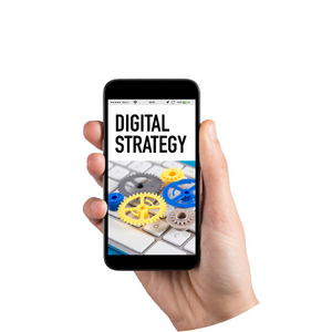 mobile showing digital strategy